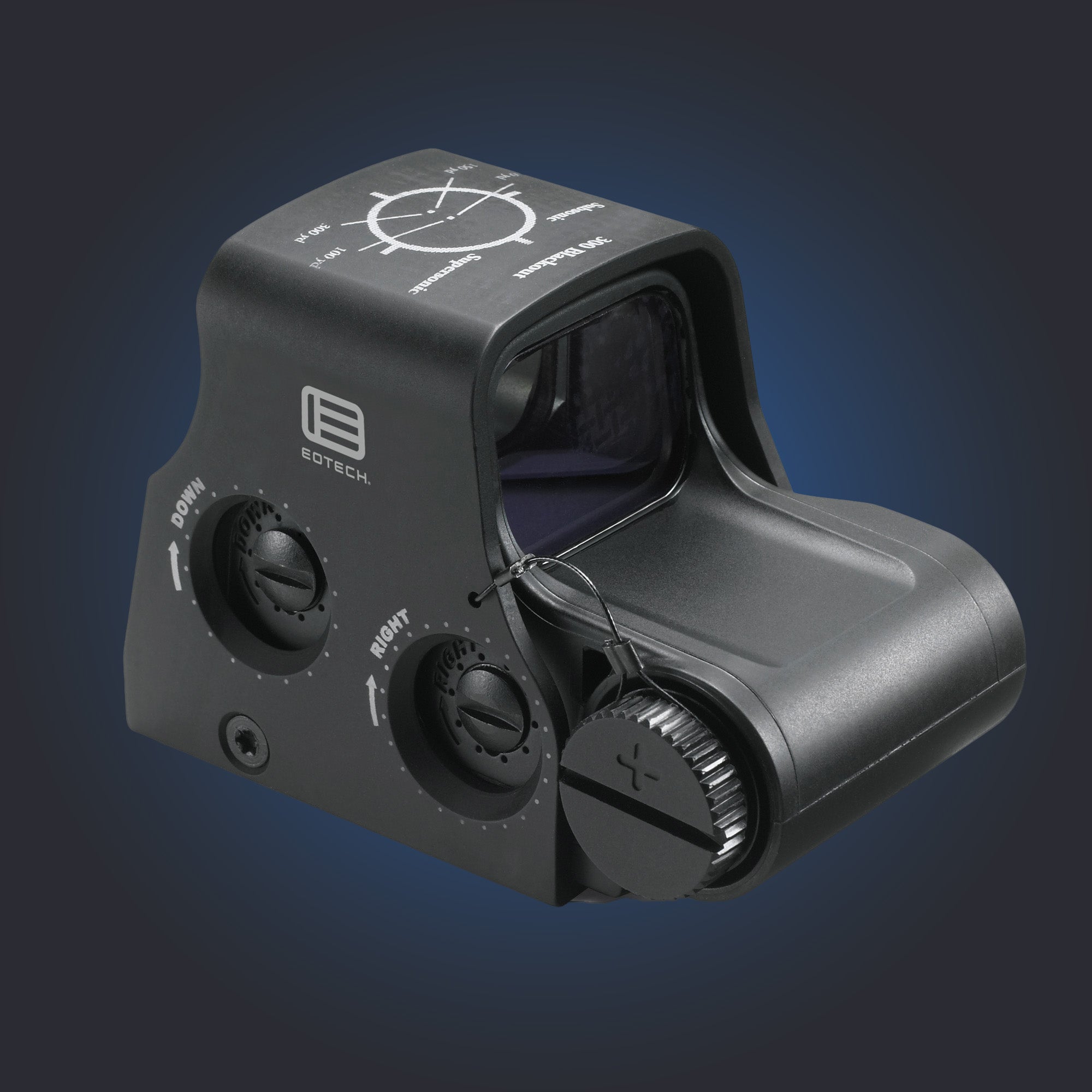 XPS2 2 DOT 300BLK RETICLE