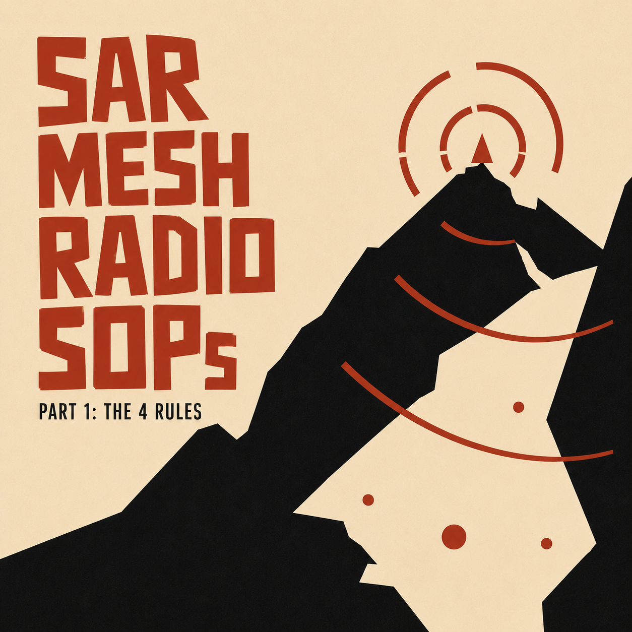 SAR Mesh Radio SOPs Part 1: The 4 Rules