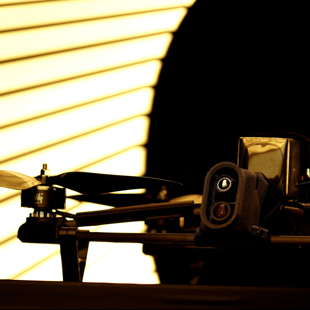 Hourglass Bravo Thermal drone, front view