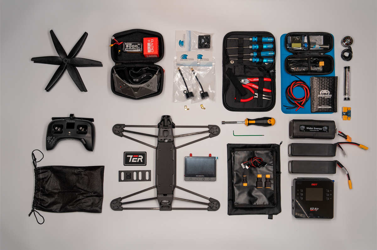 FPV Warrior Kit gear layout