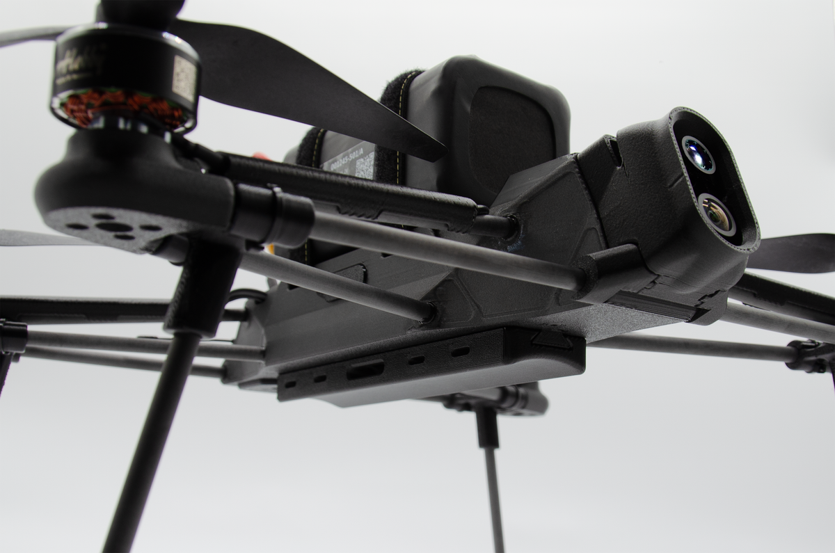 HOURGLASS Bravo Thermal three-quarter view with payload attachment