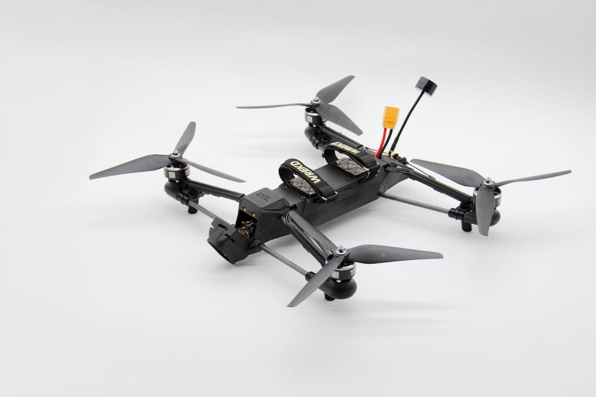 HOURGLASS Bravo with camera gimbal tilted down