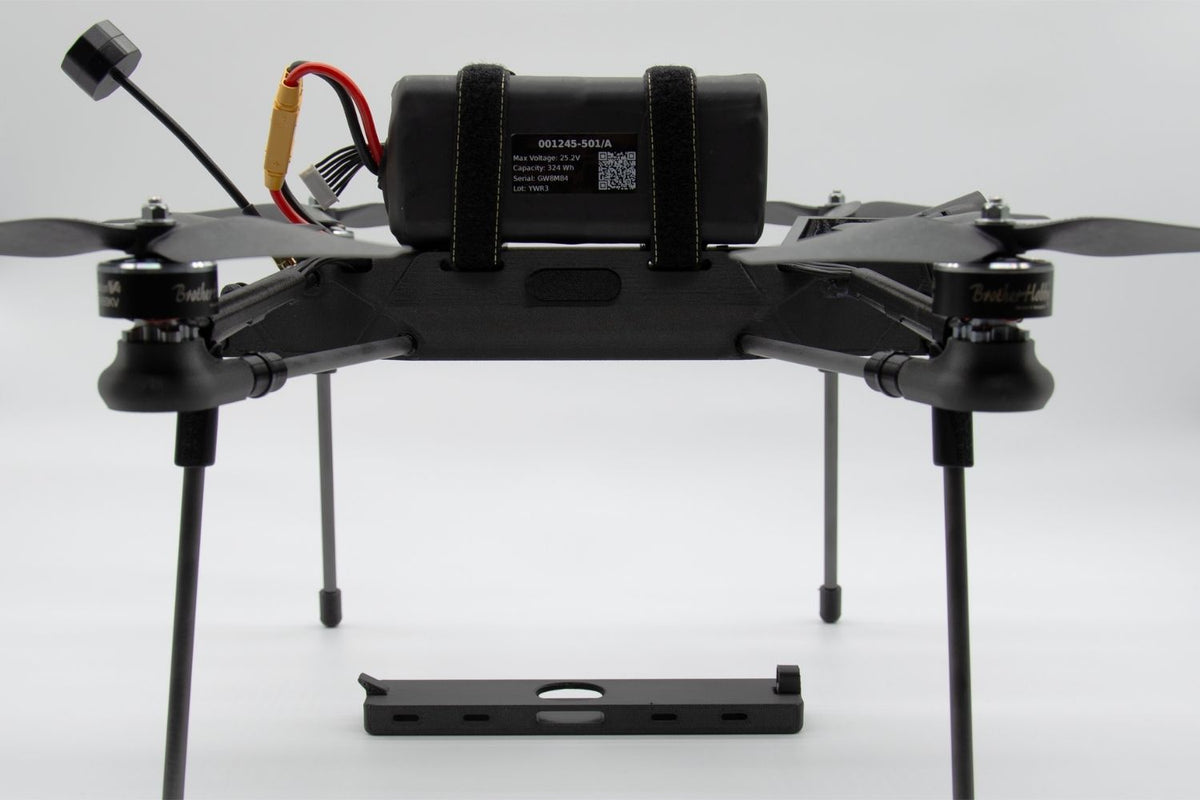 HOURGLASS Bravo side view with drop attachment