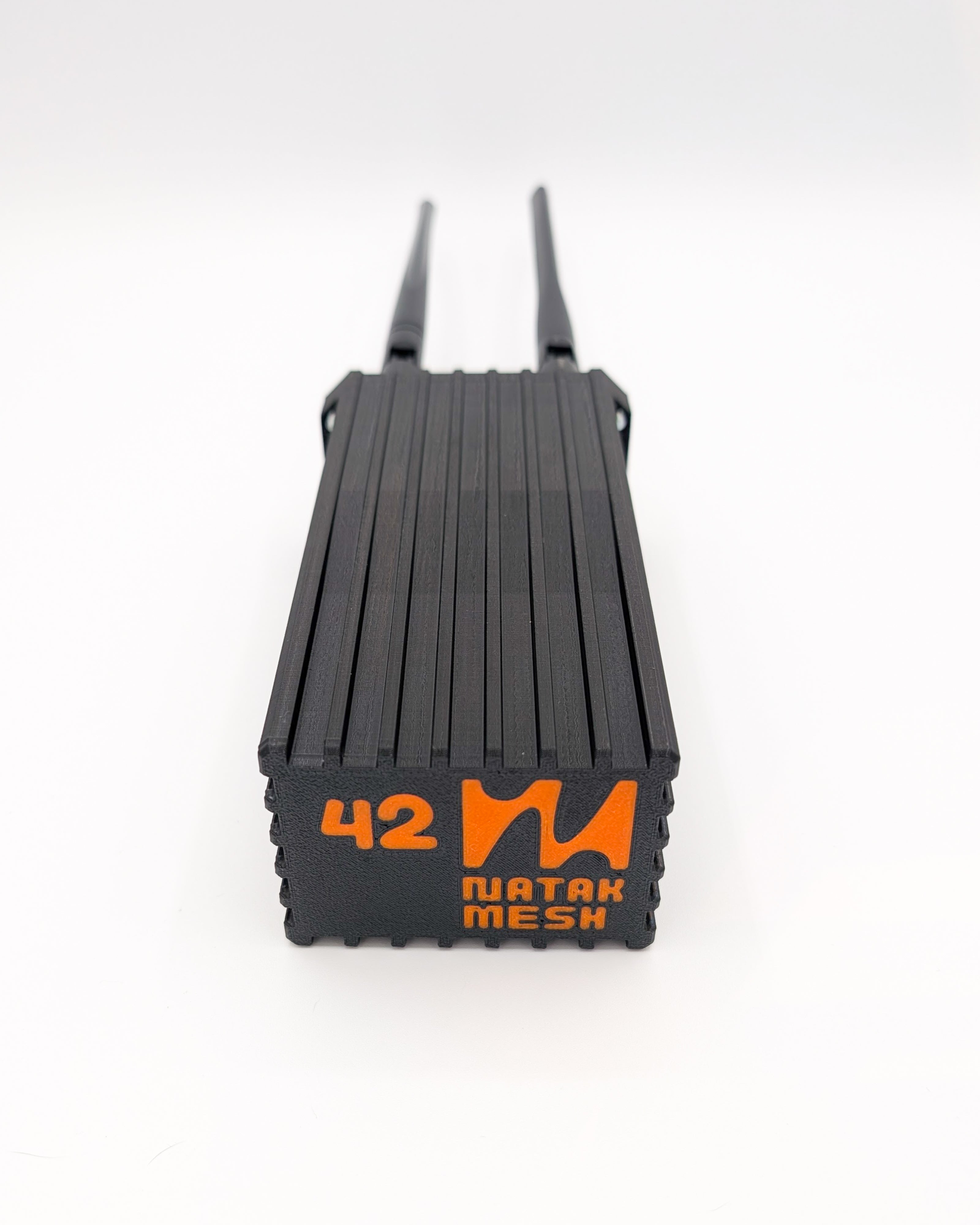 Nucleus V3 end cap with NATAK Mesh branding